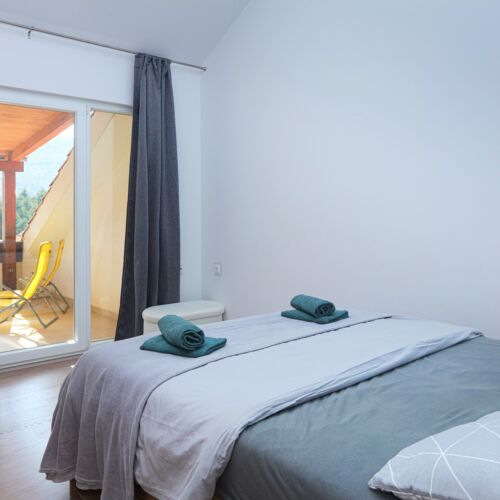 Apartament cu aer condiționat cu vedere spre mare cu 1 camera pentru 2 pers. A-23955-c