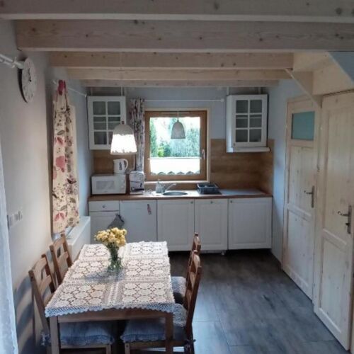 Domek całoroczny 6-osobowy z widokiem na las z widokiem na góry