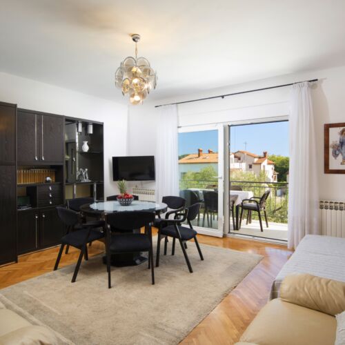 Apartament 6-osobowy na piętrze Family z 3 pomieszczeniami sypialnianymi (możliwa dostawka)