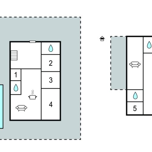 Domek letniskowy 12-osobowy 