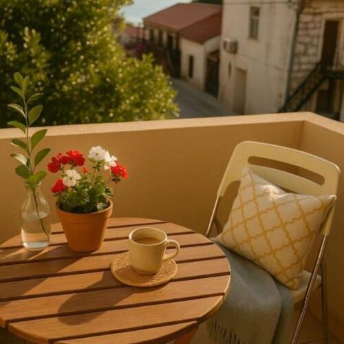 Apartament 4-osobowy z klimatyzacją z widokiem na morze z 2 pomieszczeniami sypialnianymi