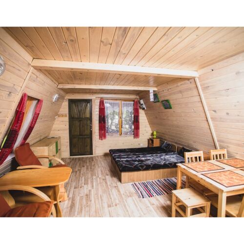 Domek letniskowy 5-osobowy z widokiem na jezioro