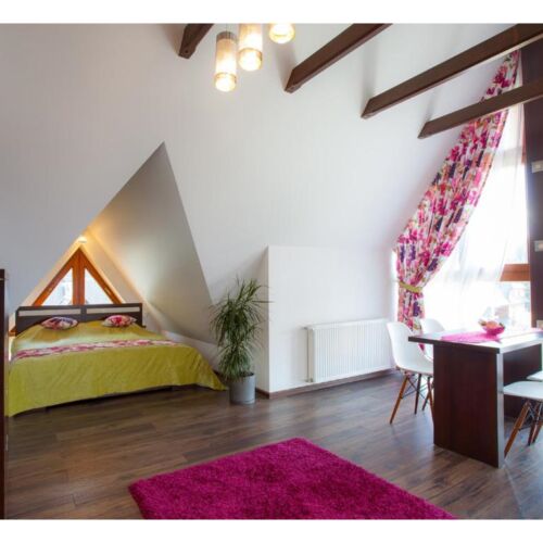 Apartament 5-osobowy z widokiem na góry z 1 pomieszczeniem sypialnianym