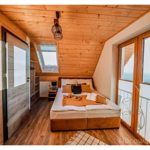 Domek całoroczny 6-osobowy z widokiem na las z widokiem na góry