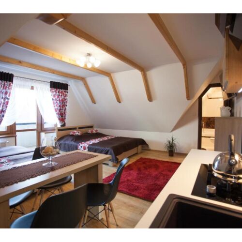 Apartament 4-osobowy Deluxe z wanną z 1 pomieszczeniem sypialnianym