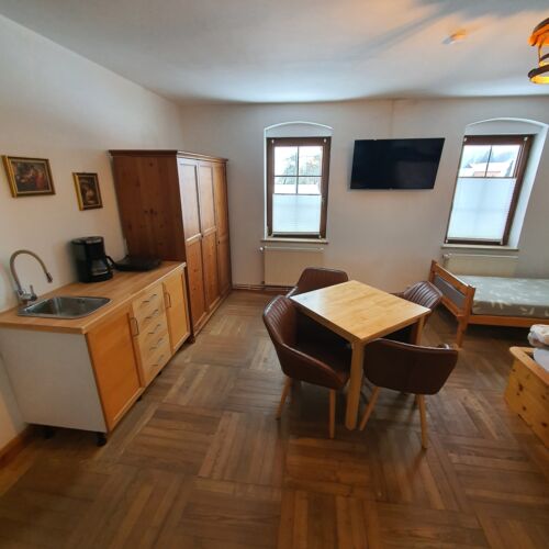 Studio Mountain View 1-Room Apartment for 4 Persons