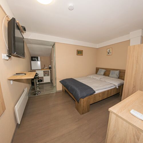 Mountain View 1-Room Apartment for 2 Persons with Private Bathroom
