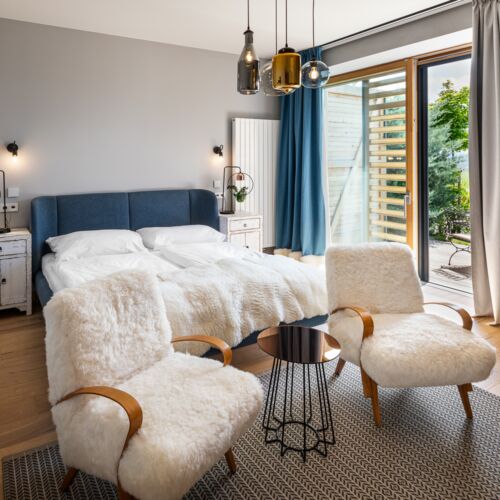 Camera dubla cu terasă