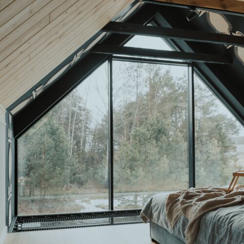 Domek całoroczny 6-osobowy cały dom z widokiem na las