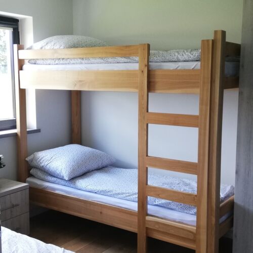 Domek całoroczny 5-osobowy parterowy z widokiem na ogród (możliwa dostawka)