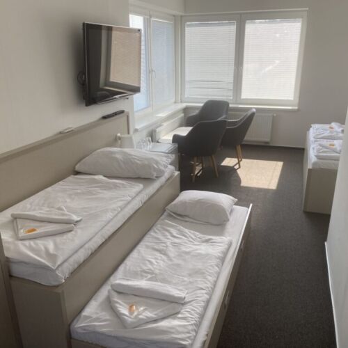 Pokoj s vanou pro 3 os. s panoramou (s možností přistýlky)