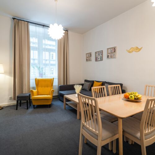3-Room Family Apartment for 6 Persons with Kitchenette (extra beds available)