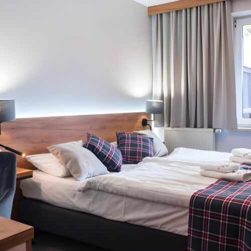 Studio Apartman pro 4 os. se 2 ložnicemi s výhledem na hory