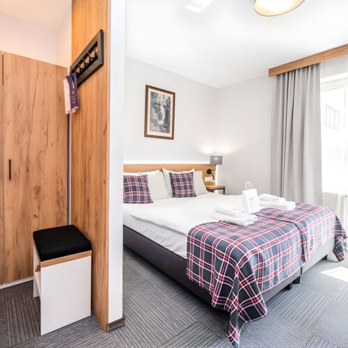 Komfort  Pokoj s manželskou postelí (s možností přistýlky)