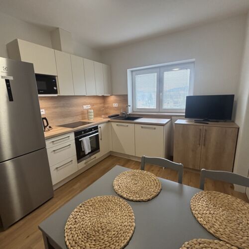 Apartman s koupelnou s vlastní kuchyní pro 4 os. se 2 ložnicemi