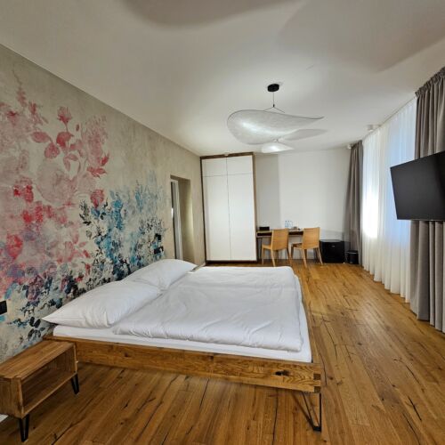 City View Upstairs Double Room (extra bed available)
