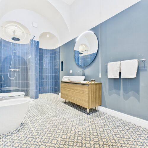 Superior Suita s manželskou postelí s 1 ložnicí na poschodí