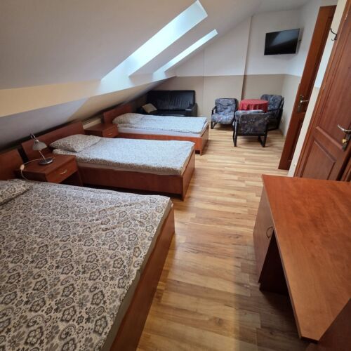 Mansard Quadruple Room