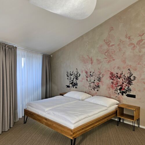 City View Upstairs Double Room (extra bed available)