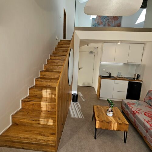 City View Upstairs 1-Room Apartment for 2 Persons