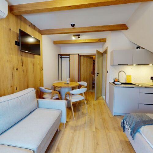 Deluxe Vierbettzimmer mit Eigener Küche