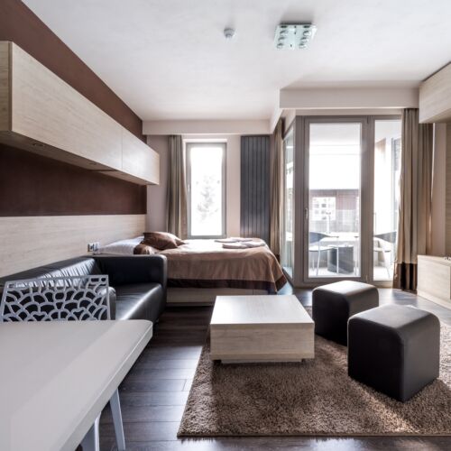 Deluxe 1-Room Family Apartment for 5 Persons