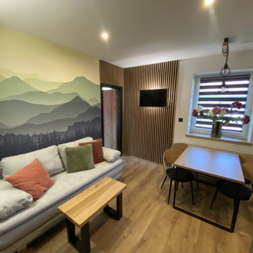 1-Room Apartment for 2 Persons ensuite with Own Kitchen (extra beds available)