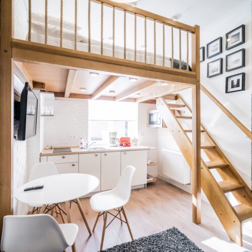 Duplex Dream 1-Room Apartment for 2 Persons with Own Kitchen