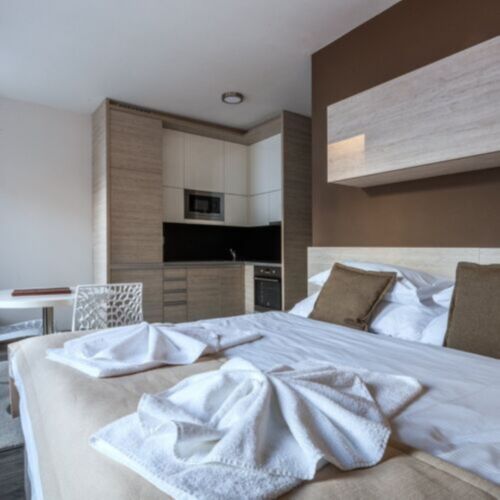 Studio Double Room with Kitchenette