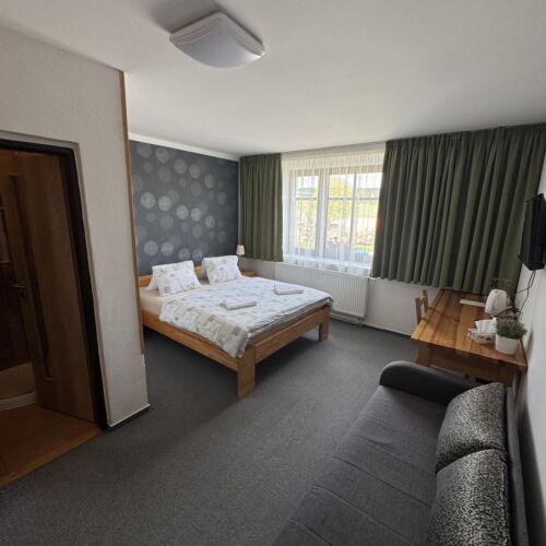 Ground Floor Family Double Room (extra beds available)