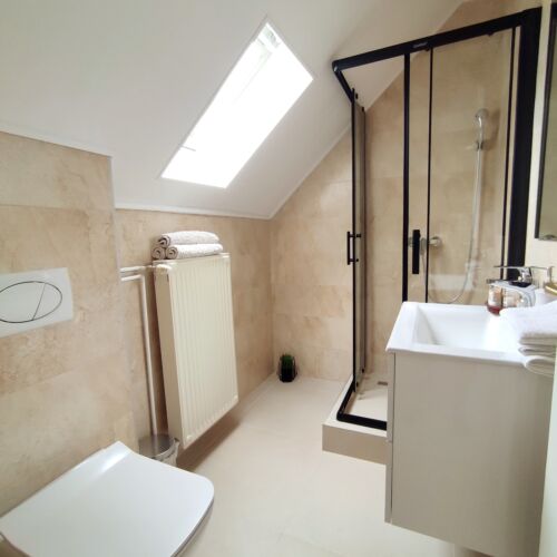 Garden View Upstairs 2-Room Apartment for 4 Persons (extra bed available)