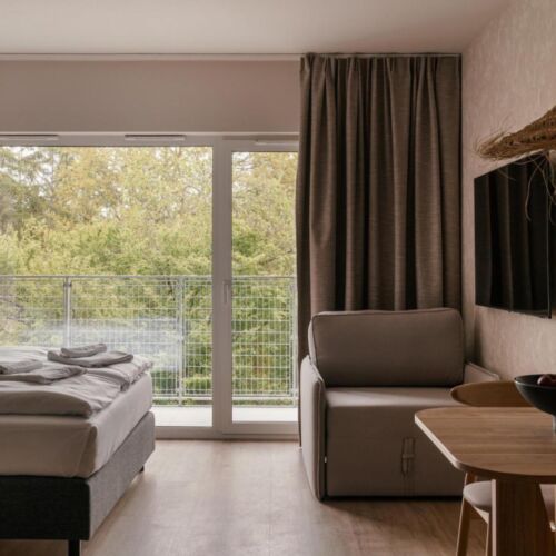 Apartament cu 1 camera pentru 3 pers.