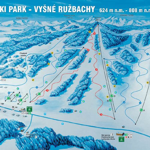 Lyžiarske stredisko Ski Park Vyšné Ružbachy