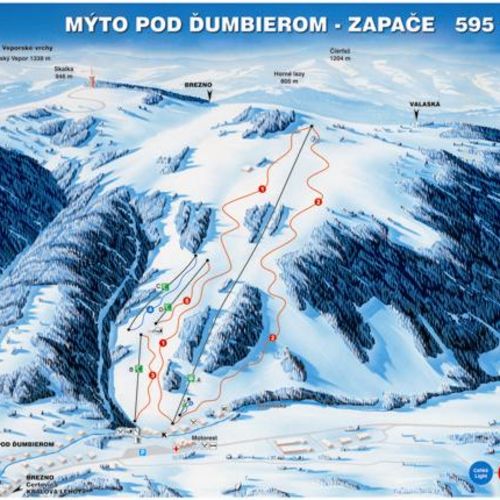 Lyžiarske stredisko Ski centrum Mýto pod Ďumbierom