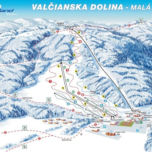 Lyžařské středisko Valčianská Dolina