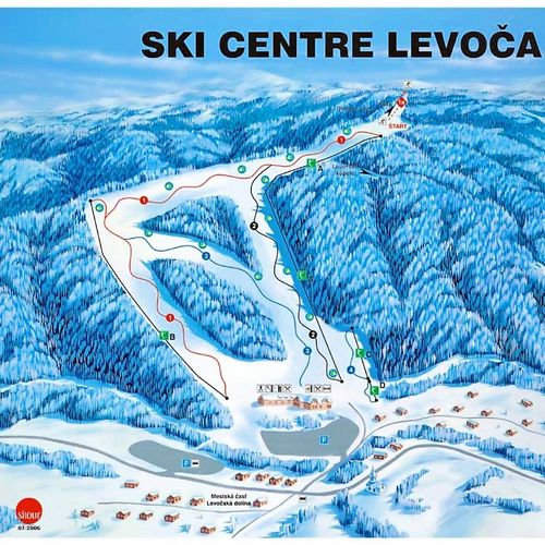 Lyžiarske stredisko SKI Centre Levoča