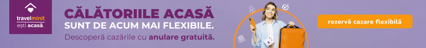 Profită de condițiile flexibile ale unităților de cazare care permit anularea gratuită cu până la câteva zile înainte de check-in!