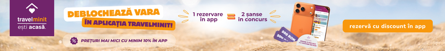 Rezervă și câștigă! 1 rezervare pe site = 1 șansă de câștig, iar o rezervare în app = 2 șanse de câștig!